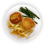 Kids - Fish Cake & Chips 