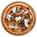 Doner Turkish Style Pizza  10'' 